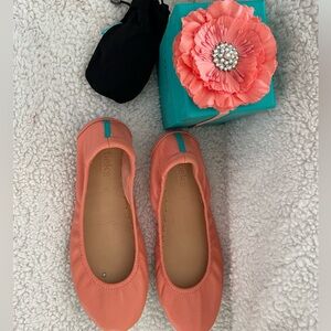 Tieks Peach Poppy size 9.